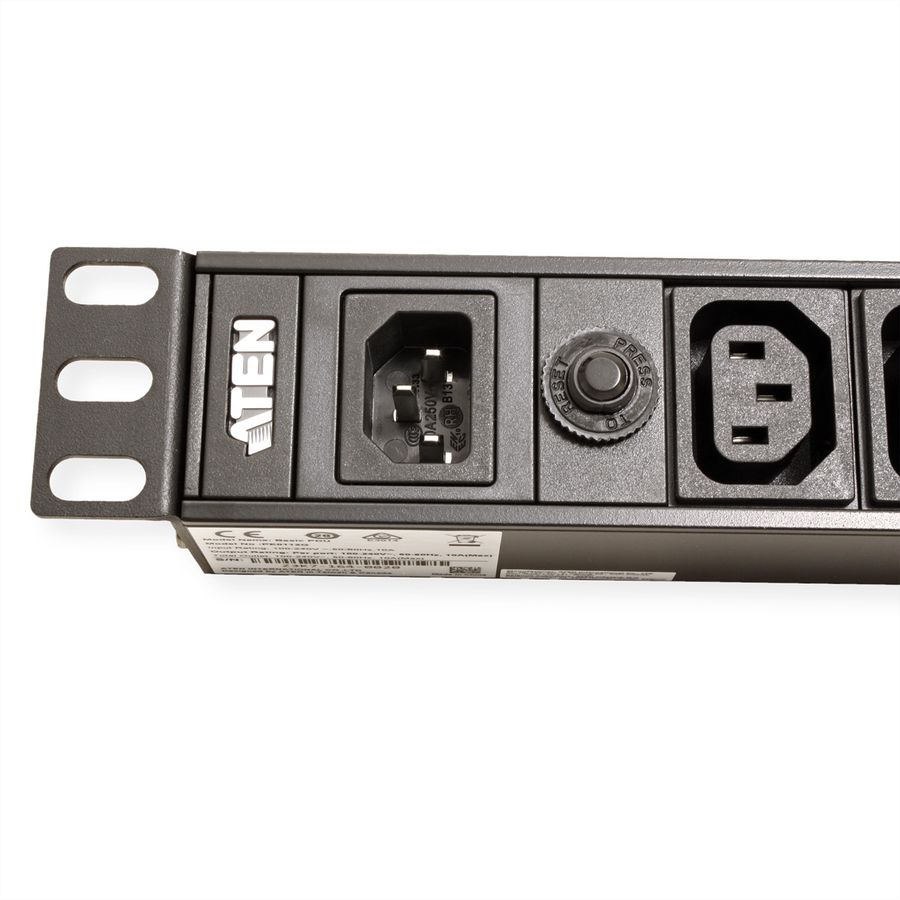 ATEN PE0112G 1U 10A 12-Port Basic PDU