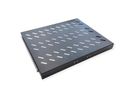 VALUE 19"-Fachboden ausziehbar, 420 x 568 mm, 25kg Traglast