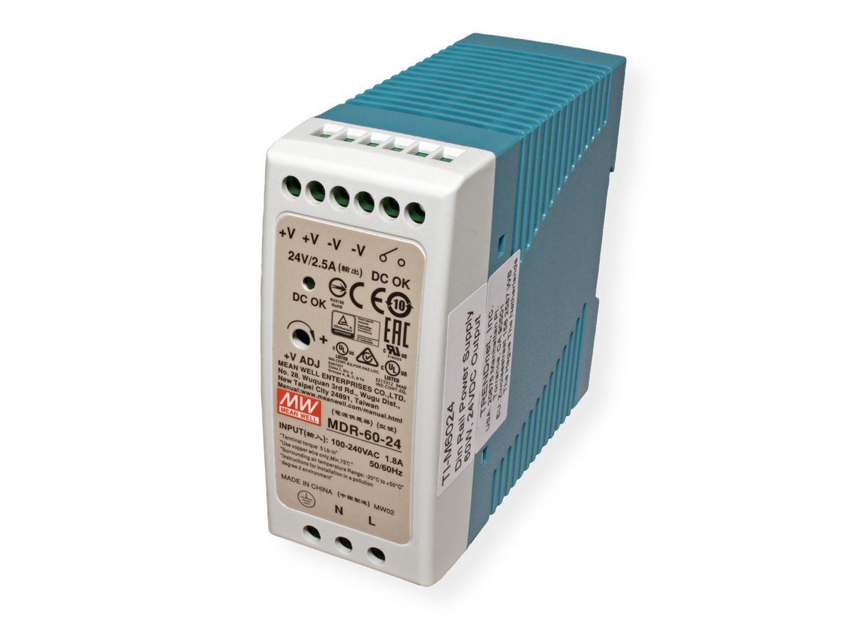 TRENDnet TI-M6024 industrielles DIN-Rail-Netzteil