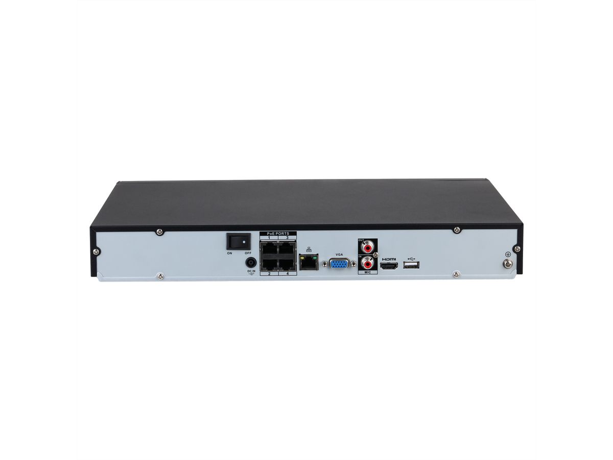 DAHUA NVR2204-P-I2, 4CH 2HDD 1U Netzwerk-Videorekorder