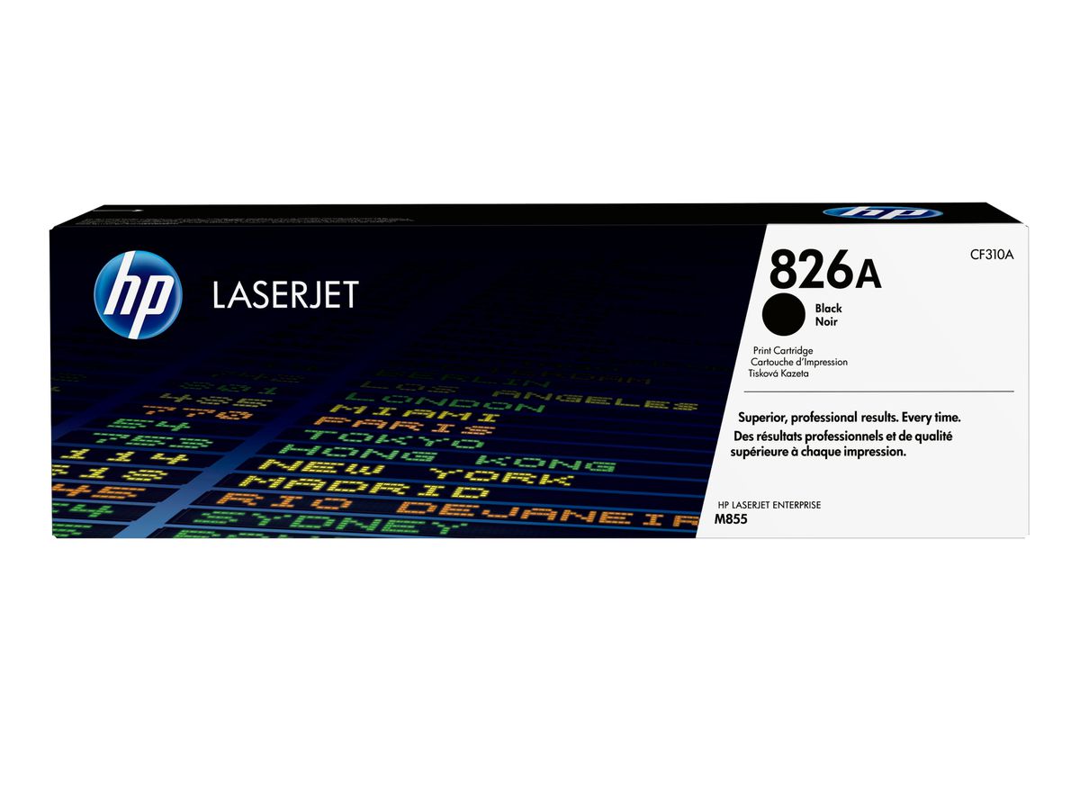 HP 826A Schwarz Original LaserJet Tonerkartusche