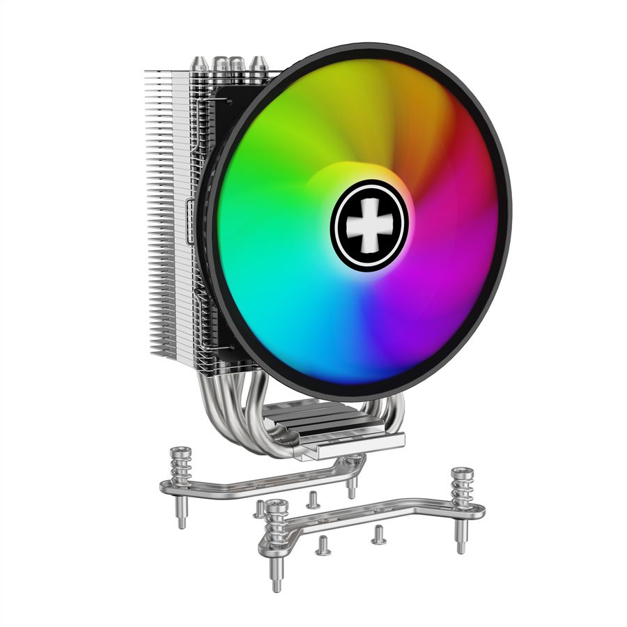 XILENCE XC149 ARGB CPU-Kühler, 120mm PWM FDB Lüfter, 150W TDP