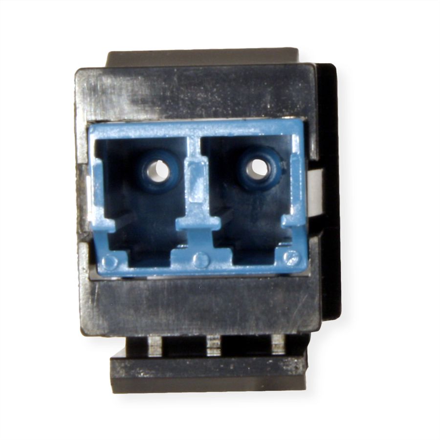 ROLINE Keystone LWL-Adapter LC/LC Duplex, Single Mode, OS2
