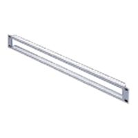 SCHROFF 19"-Kabeldurchführung - 19"PLATTE 1HE M.KAB.FHRG.(2X)