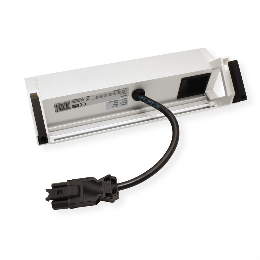 BACHMANN DESK2 2x Schutzkontakt 1x USB-Charger 1x ABD GST18, weiß