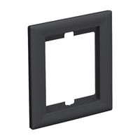 BACHMANN Adapterrahmen 55x55 schwarz