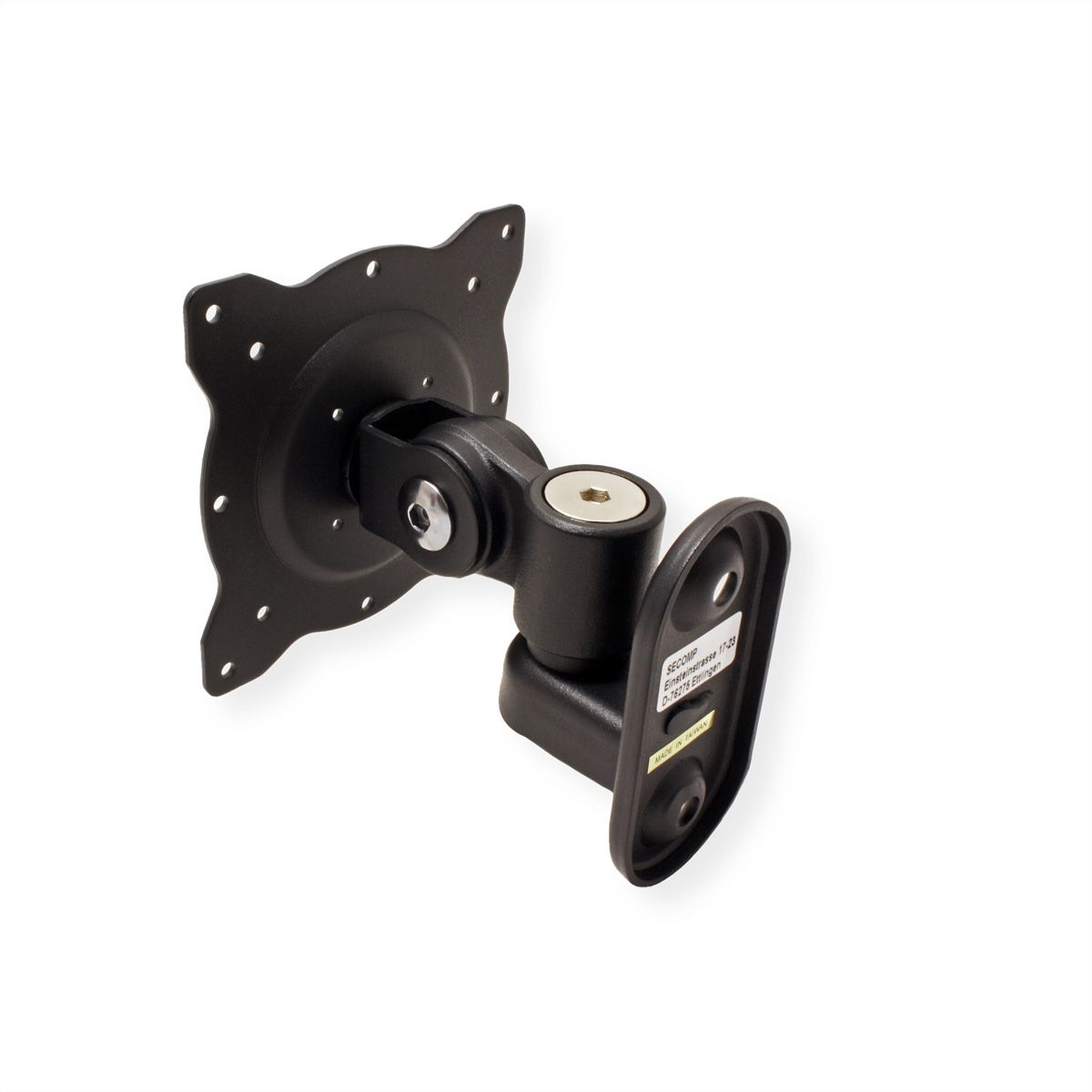 ROLINE LCD-Wandhalterung, 3 Gelenke, bis 10 kg, schwarz