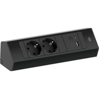 BACHMANN CASIA2 2xCEE7/3 1xUSB A/C 22W 2,0m AEH SW