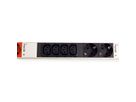 BACHMANN IT PDU ALU 0HE 12x C13 6x Schutzkontakt 3x 16A CEE rot