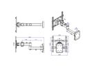 ROLINE LCD-/TV-Wandhalterung, 5 Gelenke, bis 25 kg