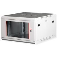 ROLINE 19-Zoll Wandgehäuse Basic Plus 6HE, 600x600 BxT grau
