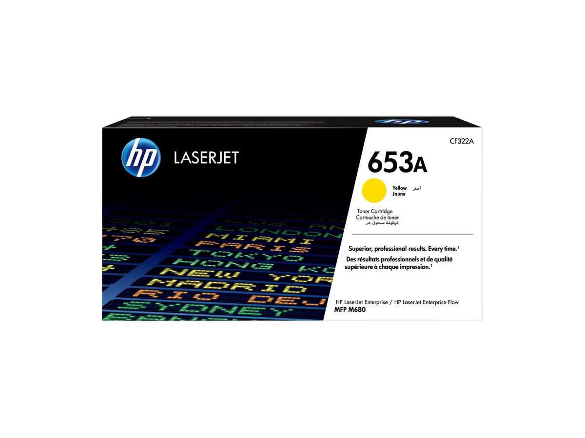 HP 653A Gelb Original LaserJet Tonerkartusche