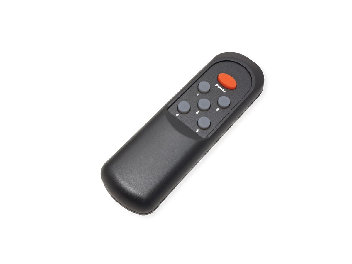 ROLINE 4K HDMI Switch, 5-fach, mit Fernbedienung