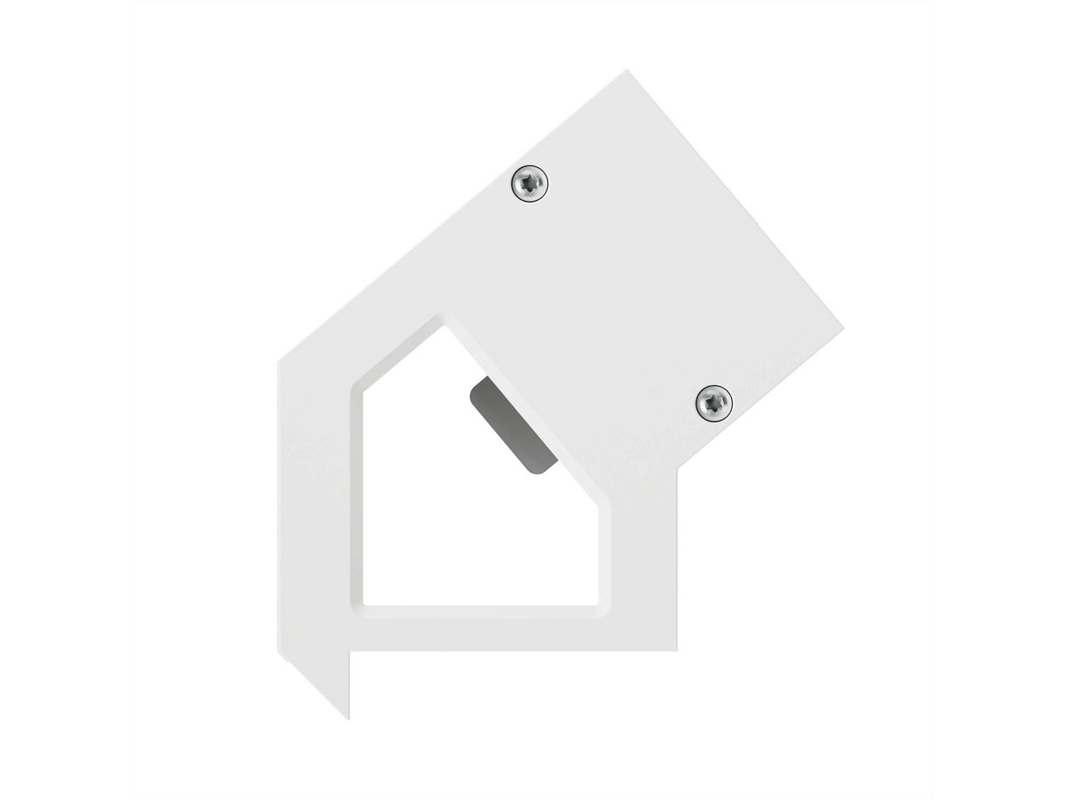 BACHMANN DESK2 white 2xUTE, 1xUSB C/C 45W L=0,2m RAL9010