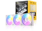 ANTEC C120 ARGB Fan PC Gehäuselüfter 120mm 3er Pack, weiß