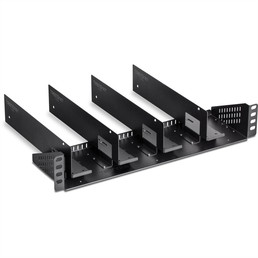 TRENDnet TI-R4U 19-Zoll rackmontierbares vertikales Chassis, für industrielle Netzteile