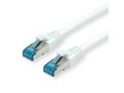 VALUE Patchkabel Kat.6A (Class EA) S/FTP (PiMF), LSOH, weiß, 15 m