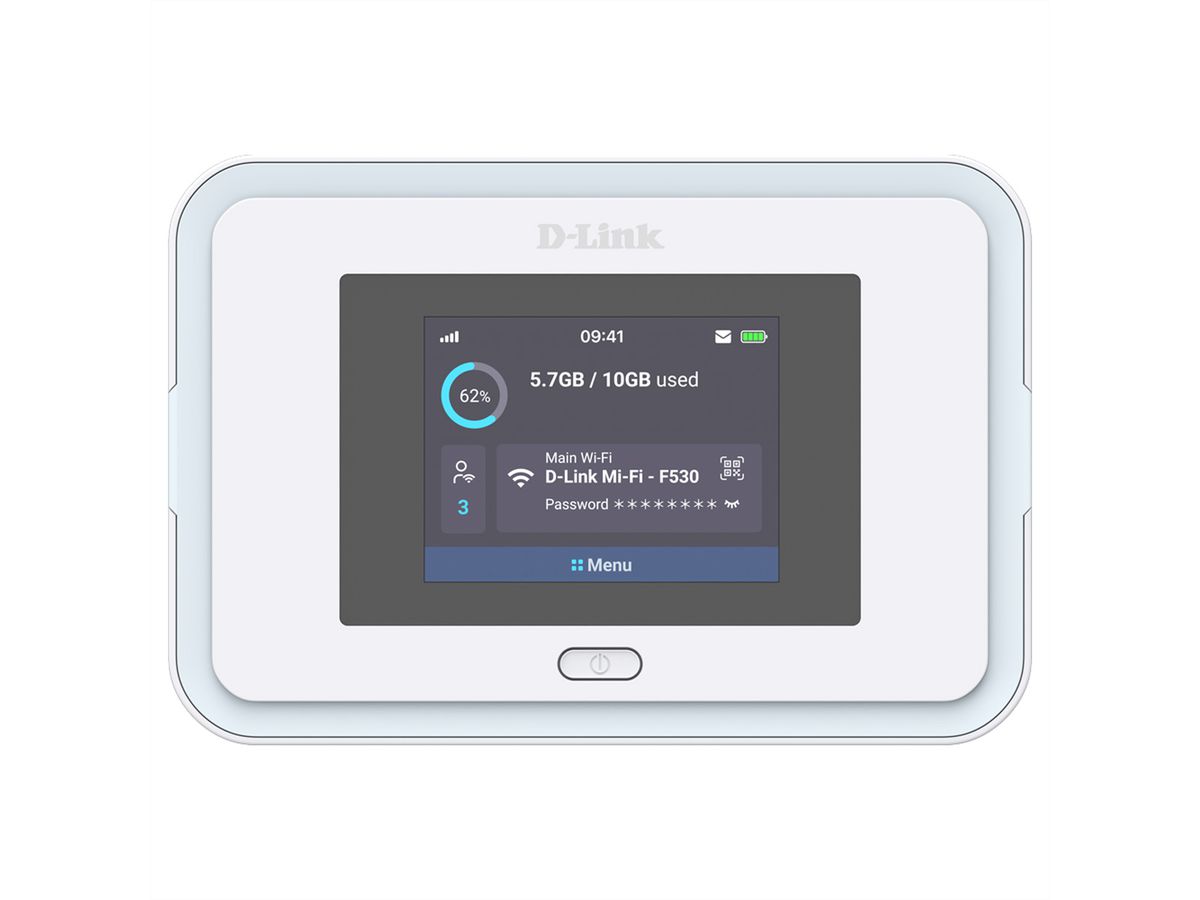 D-Link F530 Wi-Fi 6 5G Mobile Hotspot, NR AX3000