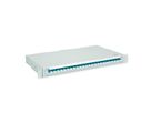 TELEGÄRTNER BASIS V LWL-Panel mit Kupplungen & Pigtails, 24x LC Duplex, blau, OS2 PC