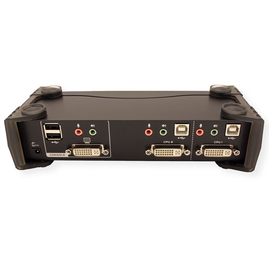 ATEN CS1762A KVM Switch DVI, USB, Audio, USB-Hub, 2 Ports