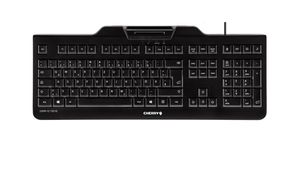 CHERRY KC 1000 SC Tastatur USB QWERTY UK Englisch Schwarz