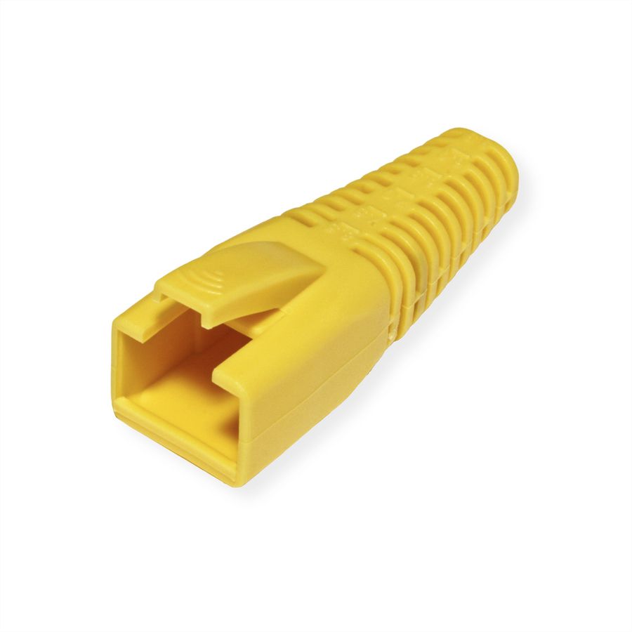 ROLINE Knickschutztülle für RJ-45, 10 Stck, gelb