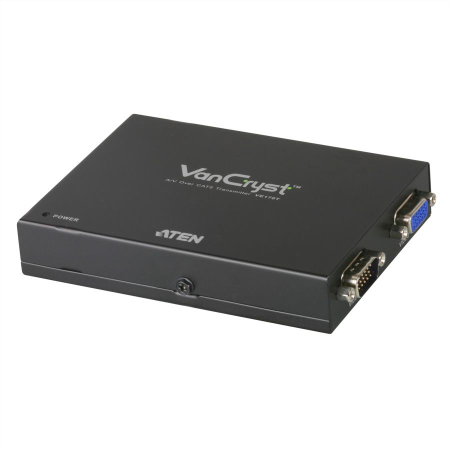 ATEN VE170 VGA Cat5 Audio/Video Extender (Sender und Empfänger)