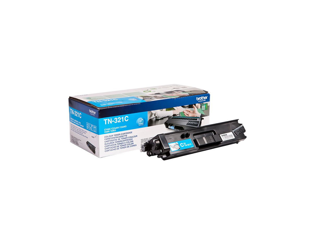 Brother TN-321C Toner 1500Seiten Cyan Lasertoner & Patrone