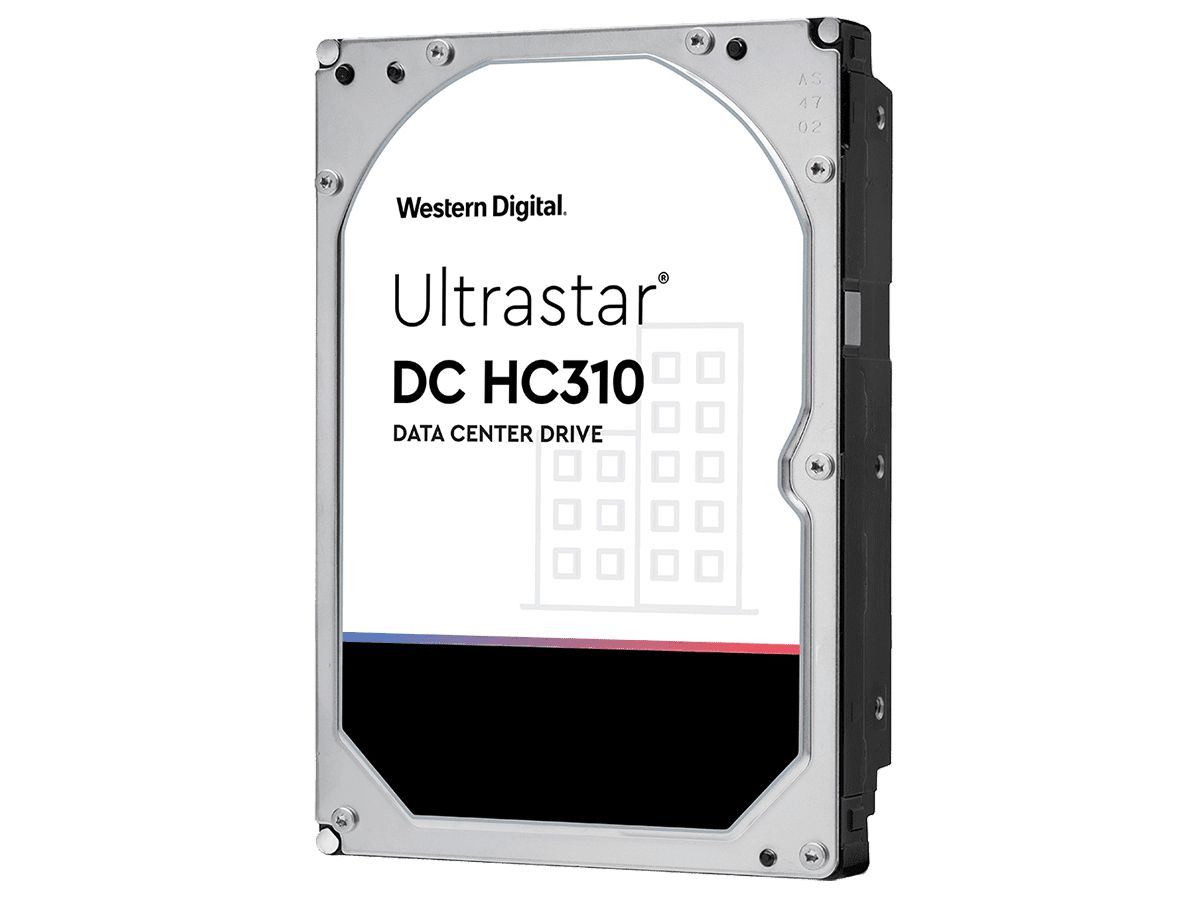 Western Digital Ultrastar DC HC310 HUS726T6TAL5204 Interne Festplatte 6 TB 7200 RPM 256 MB 3.5" SAS