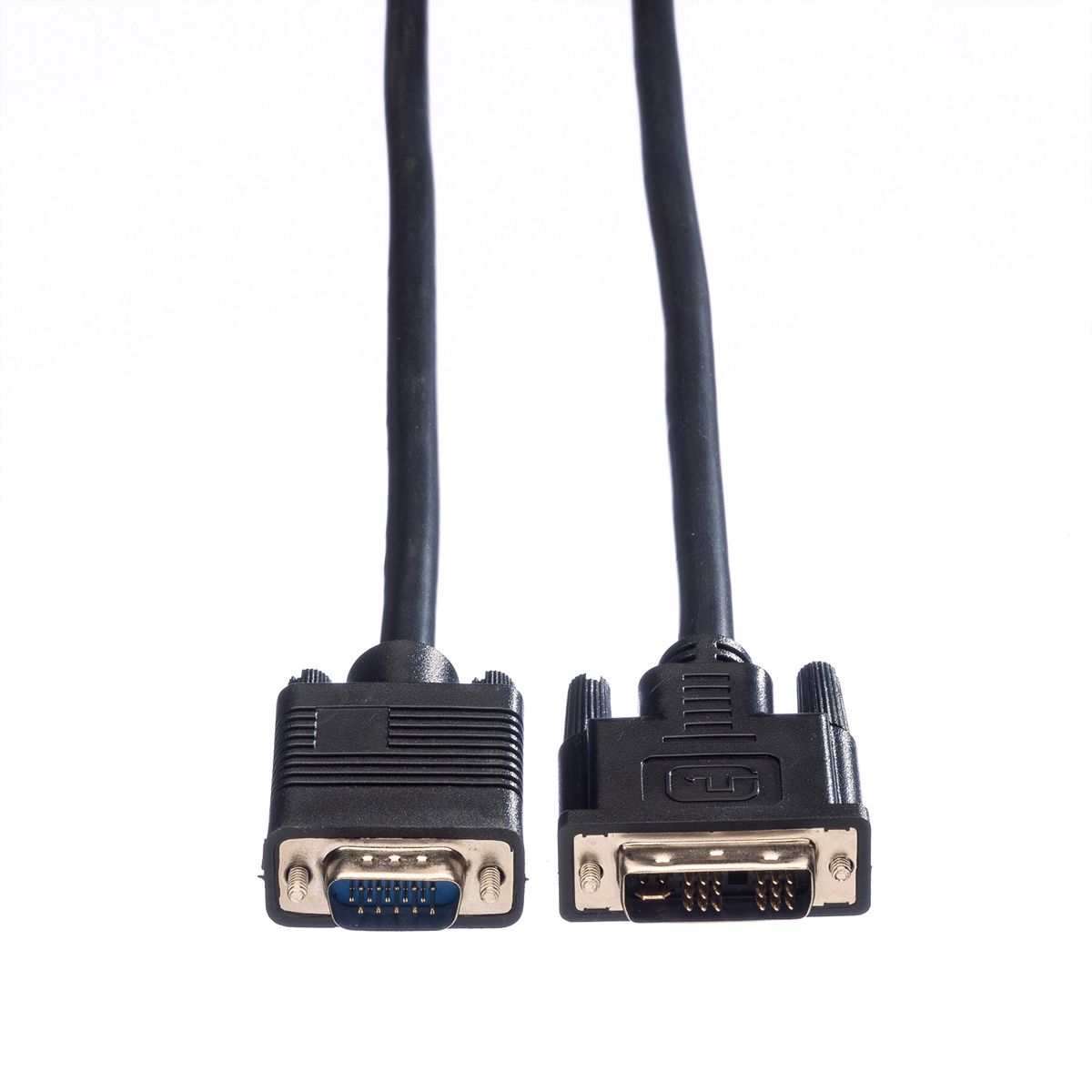 VALUE DVI-VGA Kabel, DVI (12+5) ST - VGA ST, 5 m