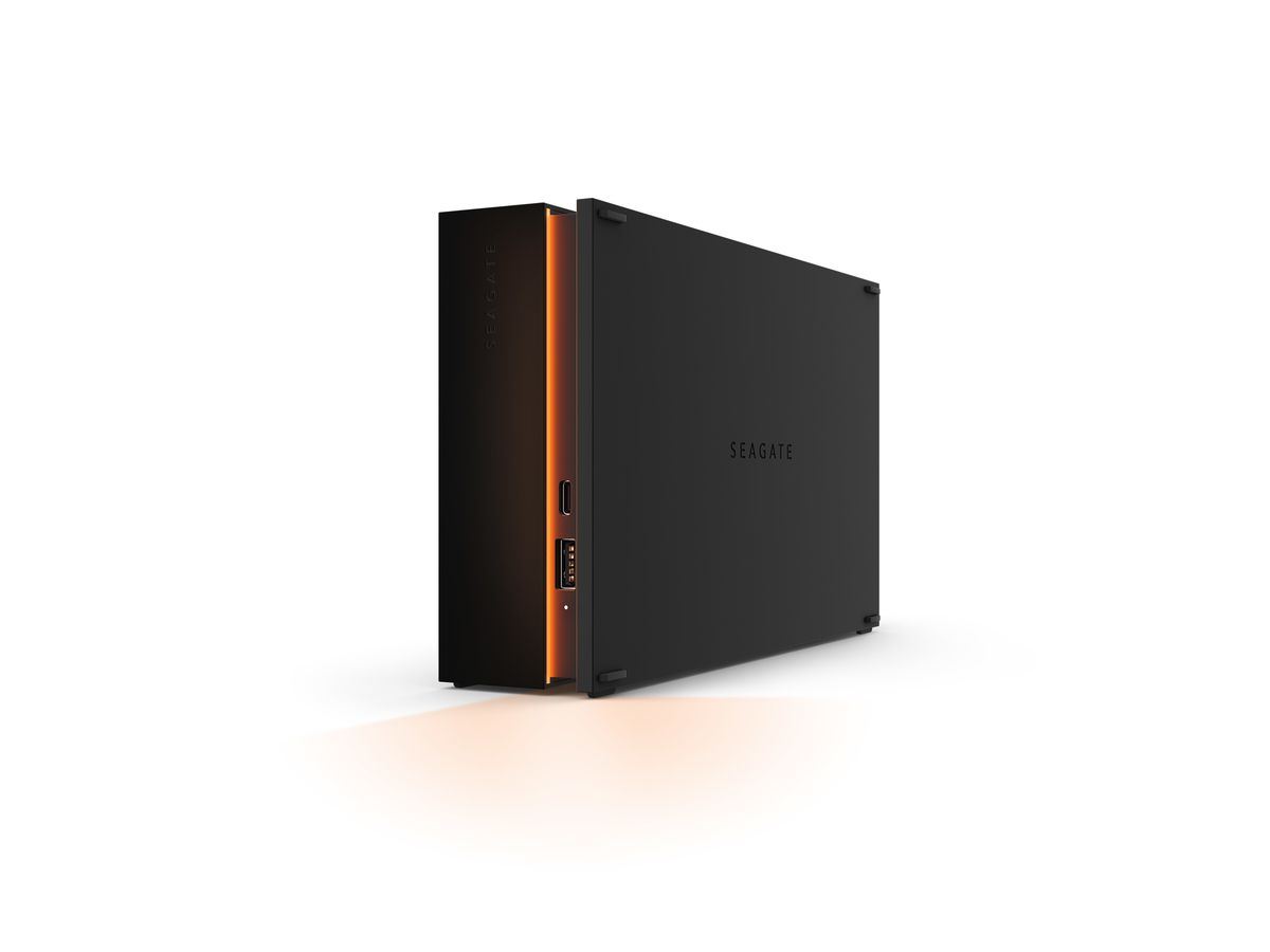 Seagate FireCuda Gaming Hub Externe Festplatte 8 TB Schwarz