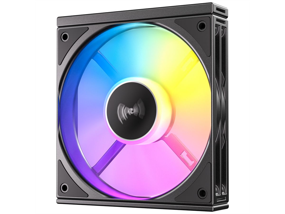 ANTEC C120 ARGB Fan Reverse PC Gehäuselüfter 120mm 3er Pack, schwarz