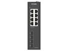 D-Link DIS-210G-12 12-Port Switch, Smart Managed Gigabit Industrial