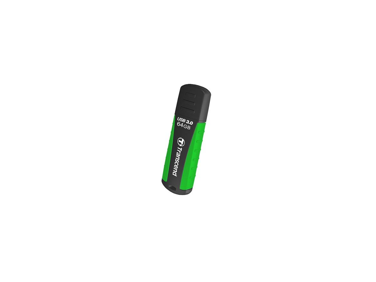 Transcend JetFlash 810 64GB USB 3.0 USB-Stick USB Typ-A 3.2 Gen 1 (3.1 Gen 1) Schwarz, Grün