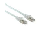 DÄTWYLER Patchkabel Kat.6A (Class EA) S/FTP, CU 7702 flex LSOH, AMP v2, grau, 0,5 m