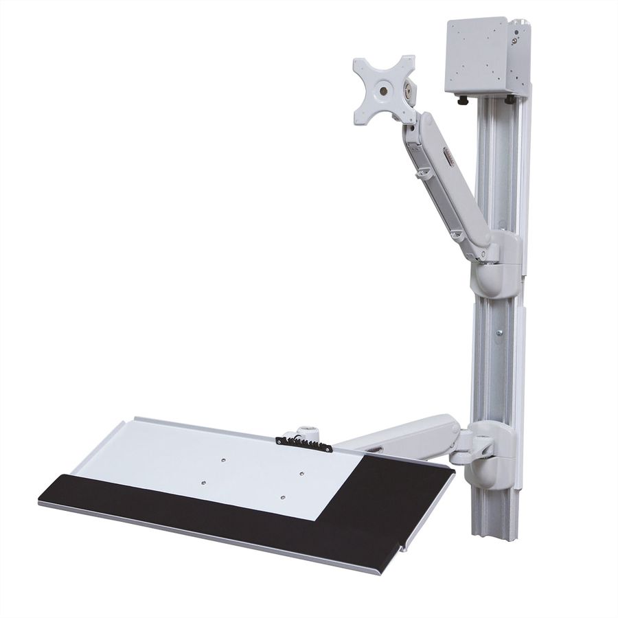 VALUE Arbeitsstation Wandmontage, Gasfeder, bis 15 kg