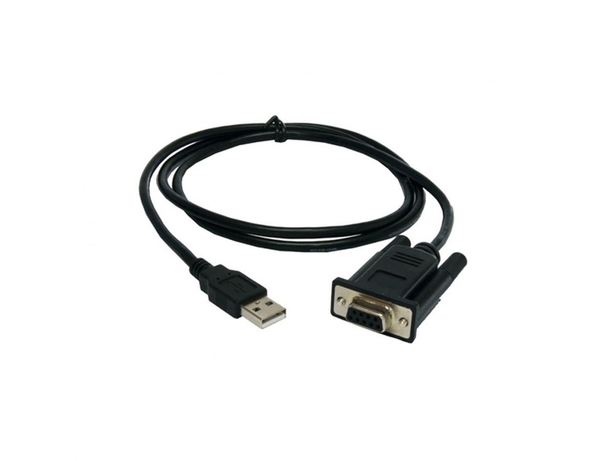 EXSYS EX-1301-2F USB zu 1S RS232 Konverter mit Buchsen Anschluss