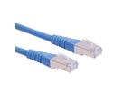 ROLINE Patchkabel Kat.6 (Class E) S/FTP (PiMF), blau, 10 m