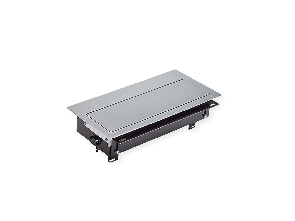 BACHMANN TOP FRAME Medium grau/schwarz, Auftisch-Version mit Rahmen