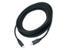 ROLINE USB 3.2 Gen 2 kompatibles Kabel, C-C, ST/ST, 10Gbit/s, Emark, 85W, schwarz, 7 m