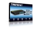 TRENDnet TPE-2840WS 28-Port POE+ Switch Gigabit Smart 24 PoE/PoE+ 4 SFP 195W