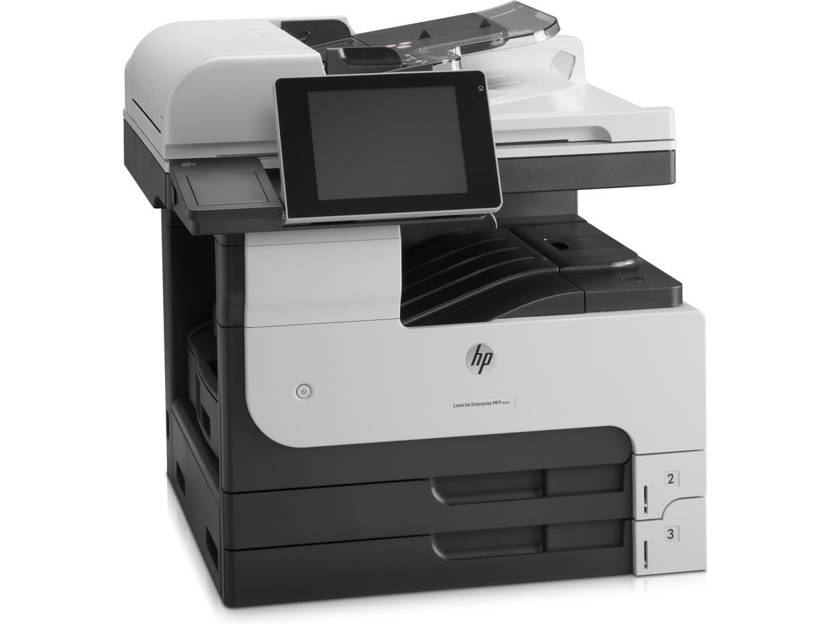 HP LaserJet Enterprise M725dn MFP, Schwarzweiß, Drucker für Kleine &amp, mittelständische Unternehmen, Drucken/Kopieren/Scannen, Automatischer Vorlageneinzug für 100 Blatt; USB-Druck über Vorderseite; Scannen an E-Mail/PDF; Beidseitiger Druck