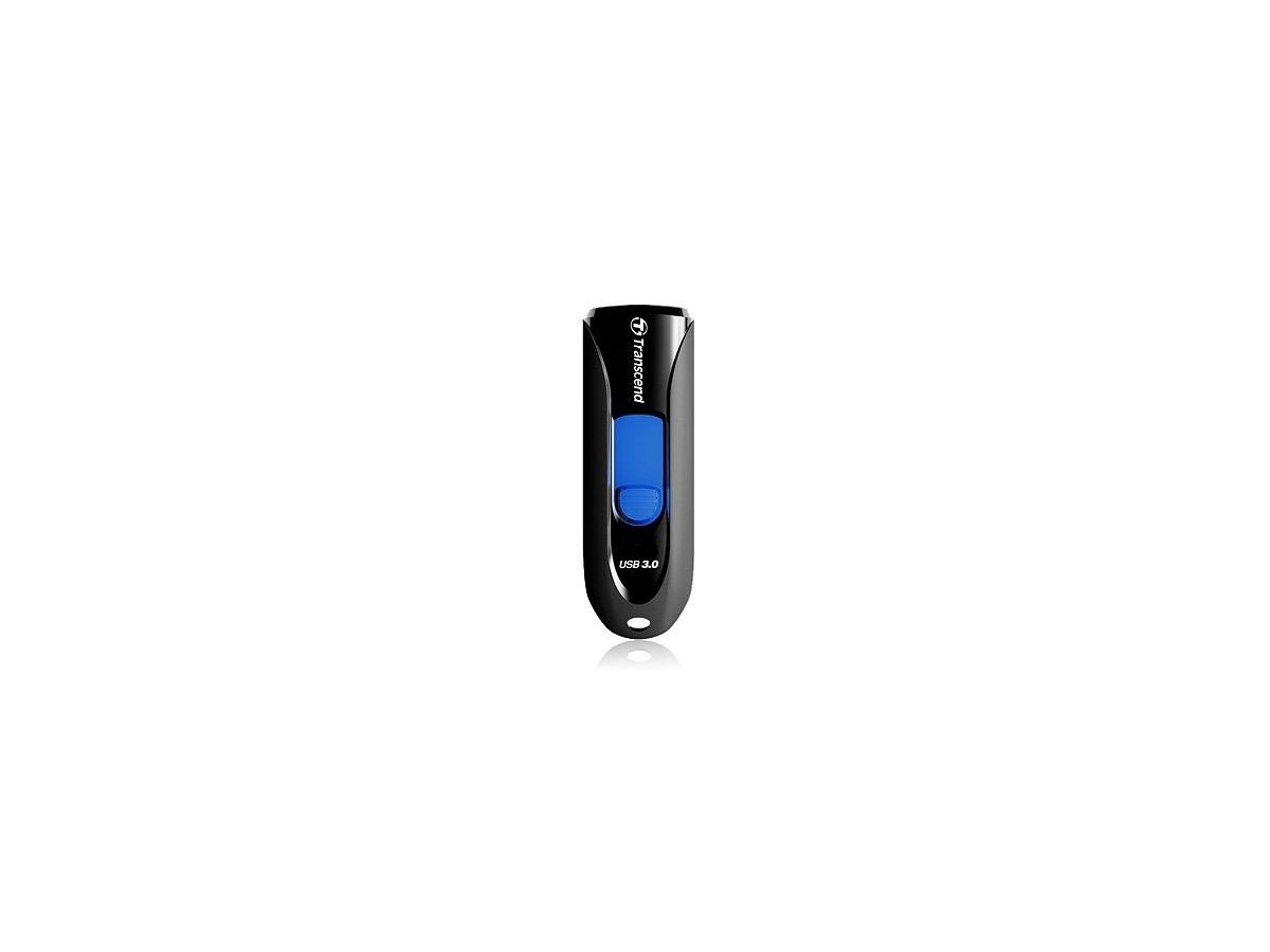 Transcend JetFlash 790 128GB USB-Stick USB Typ-A 3.2 Gen 1 (3.1 Gen 1) Schwarz, Blau