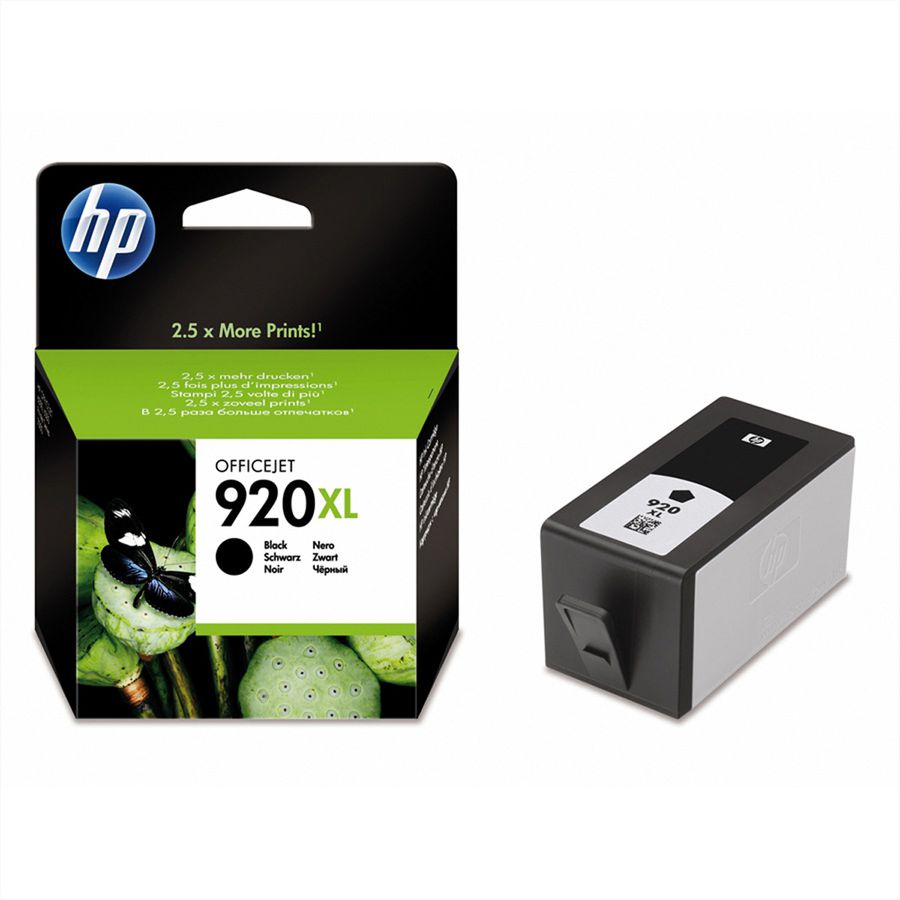 CD975AE, Nr. 920XL, Druckpatrone, schwarz für HP-OfficeJet 6000 / 6500