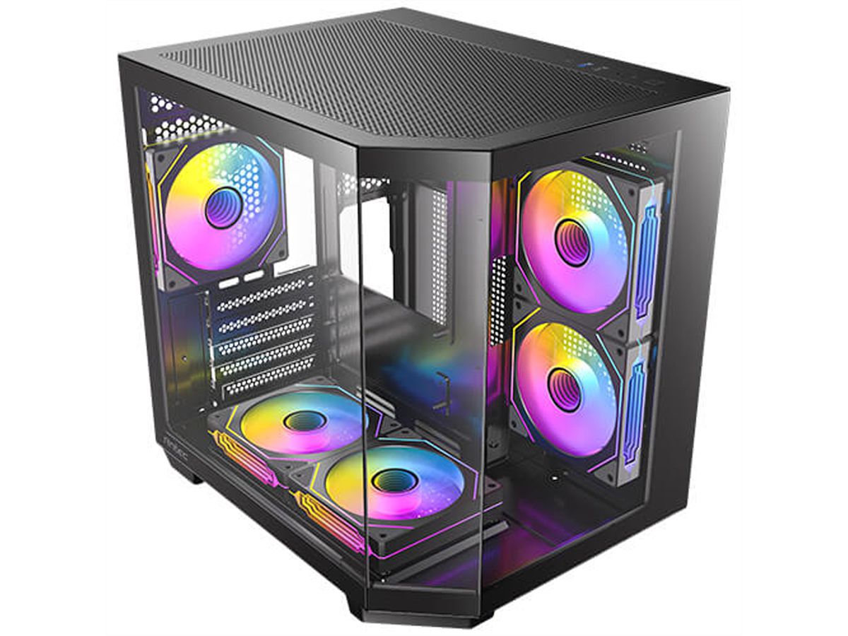 ANTEC CX M2 ARGB B PC Case, Mini-Tower microATX, schwarz