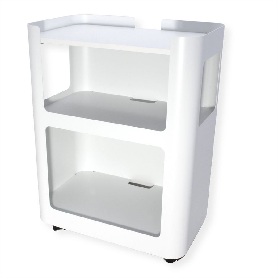 VALUE Mobiler und offener Schrank, weiß