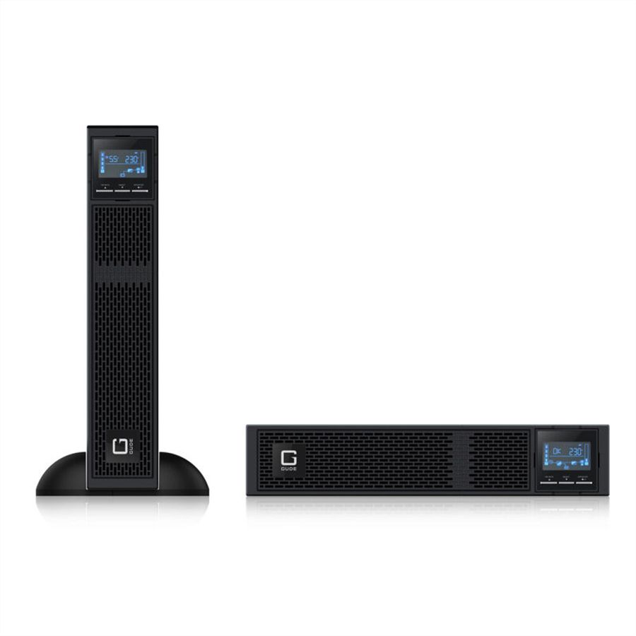 GUDE EPB 8810-2 USV 2000VA UPS Backup Tower/RM, schwarz