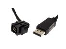 BACHMANN Keystone Mini Displayport/Displayport, schwarz