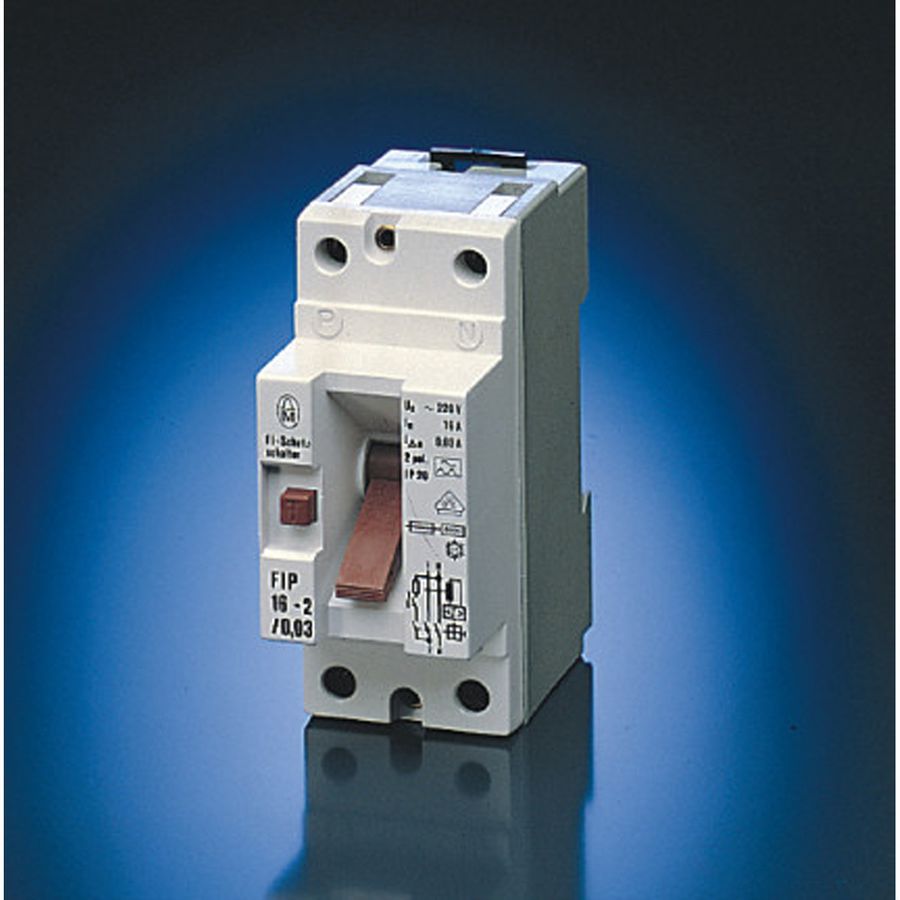 SCHROFF FI-Schutzschalter, 16 A, 30 mA - FI-SCHUTZSCHALTER 16A/30MA