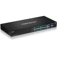 TRENDnet TPE-TG182F 18-Port Switch Gigabit High Power PoE+ 440W